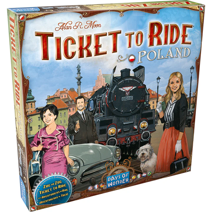Ticket to Ride Map Coll. Vol 6.5 Poland - The Feisty Goblin Gamehouse -