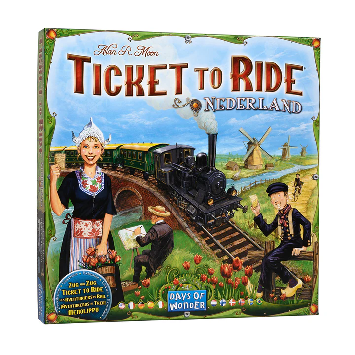 Ticket to Ride: Nederland Map Collection 4 - The Feisty Goblin Gamehouse -