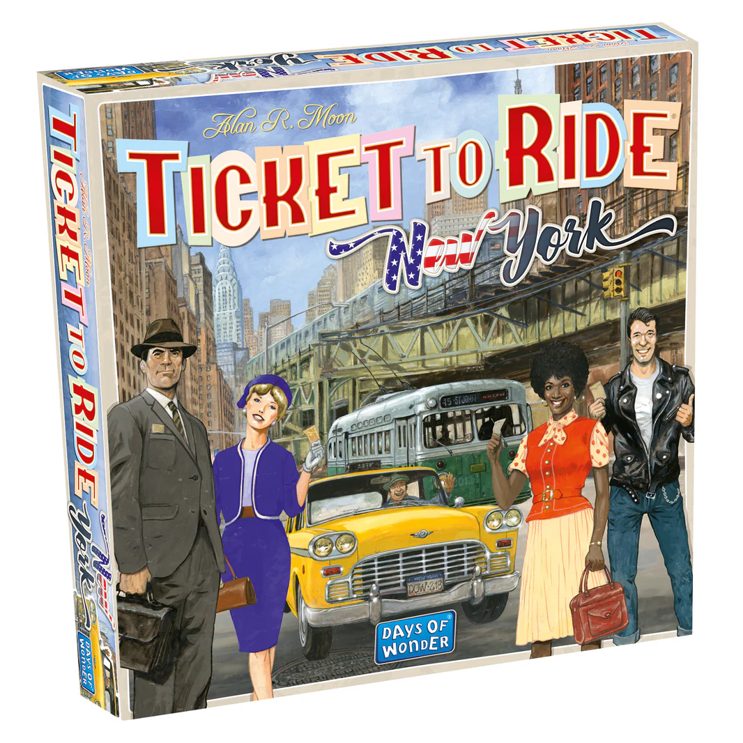 Ticket to Ride: New York - The Feisty Goblin Gamehouse -