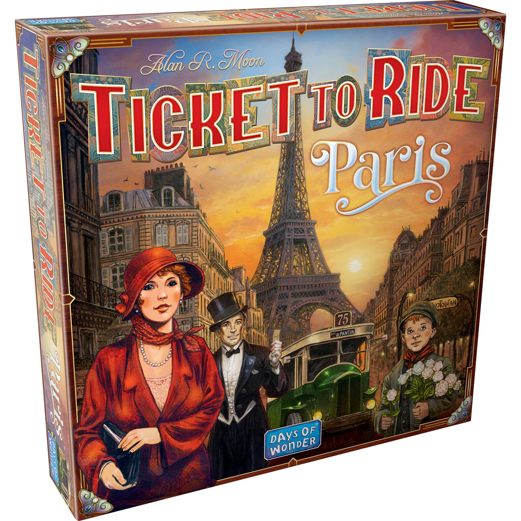 Ticket to Ride Paris - The Feisty Goblin Gamehouse -