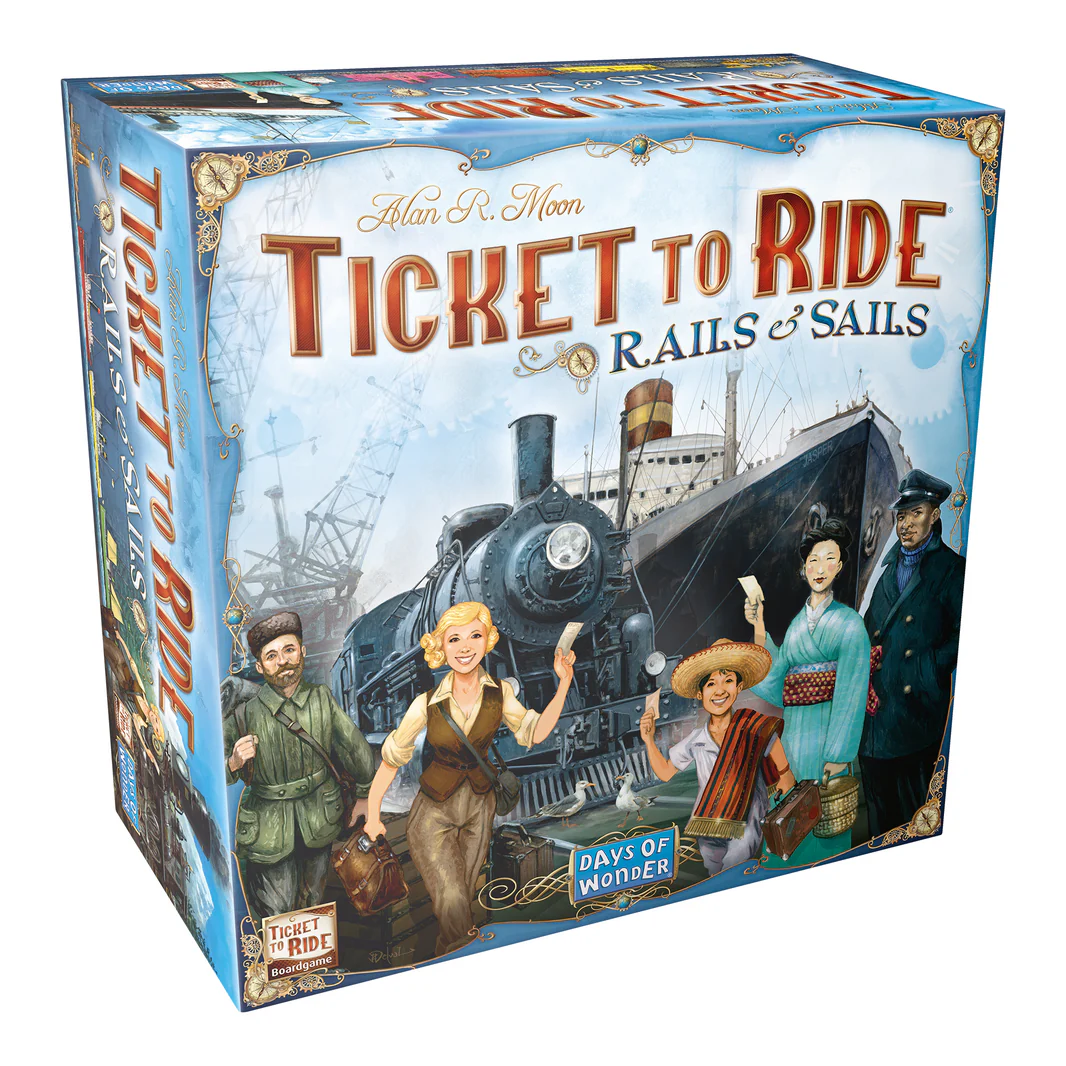 Ticket to Ride: Rails and Sails - The Feisty Goblin Gamehouse -