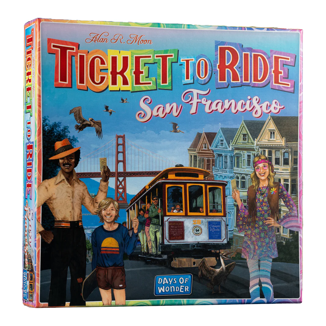 Ticket to Ride San Francisco - The Feisty Goblin Gamehouse -