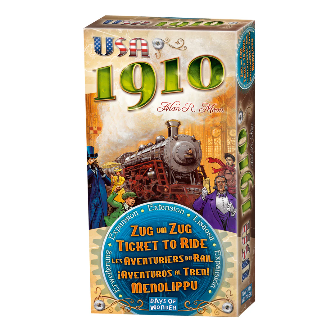 Ticket to Ride: USA 1910 Expansion - The Feisty Goblin Gamehouse -