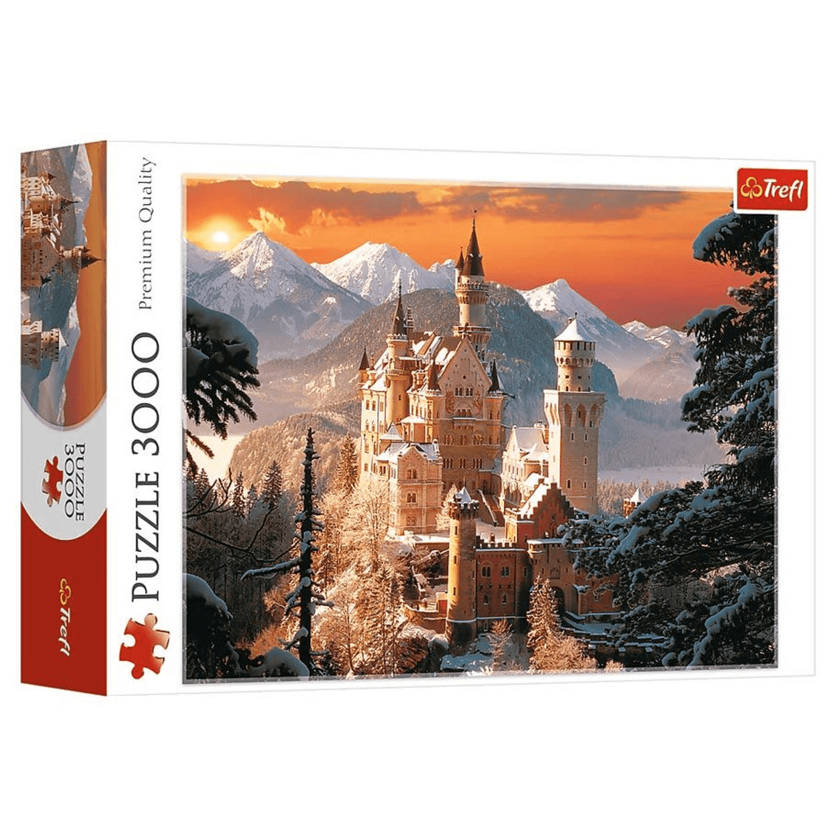 Trefl - Neuschwanstein Castle Puzzle (3000) - The Feisty Goblin Gamehouse -