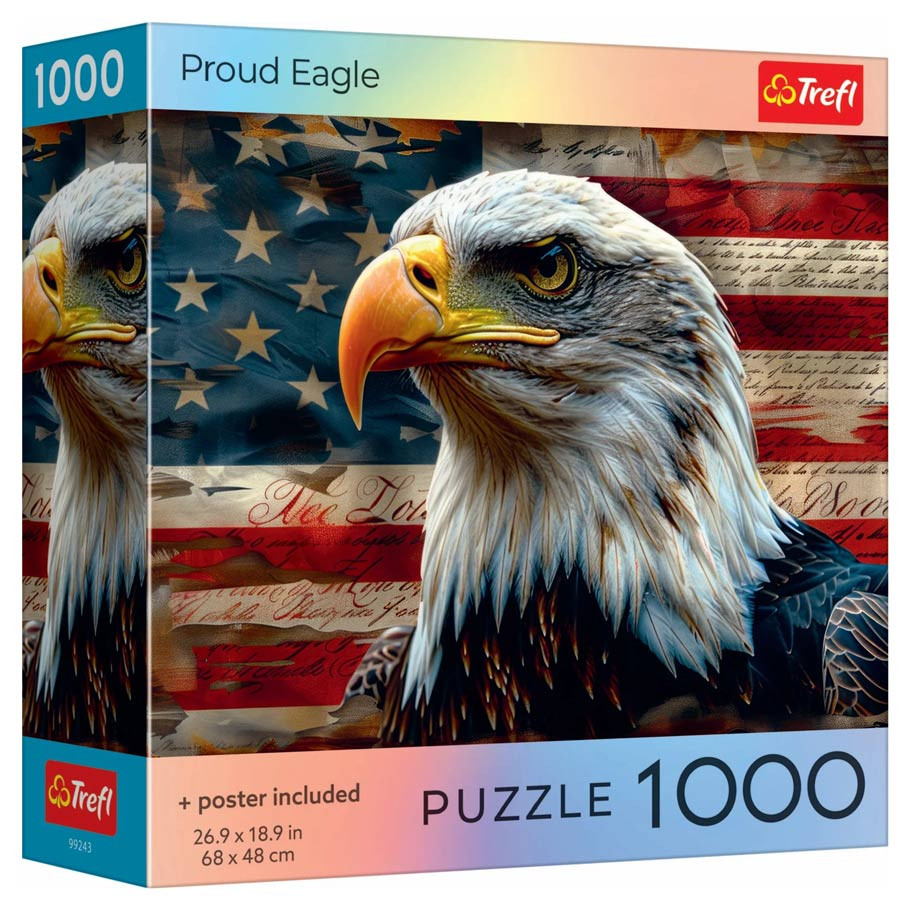 Trefl - Proud Eagle (1000) - The Feisty Goblin Gamehouse -