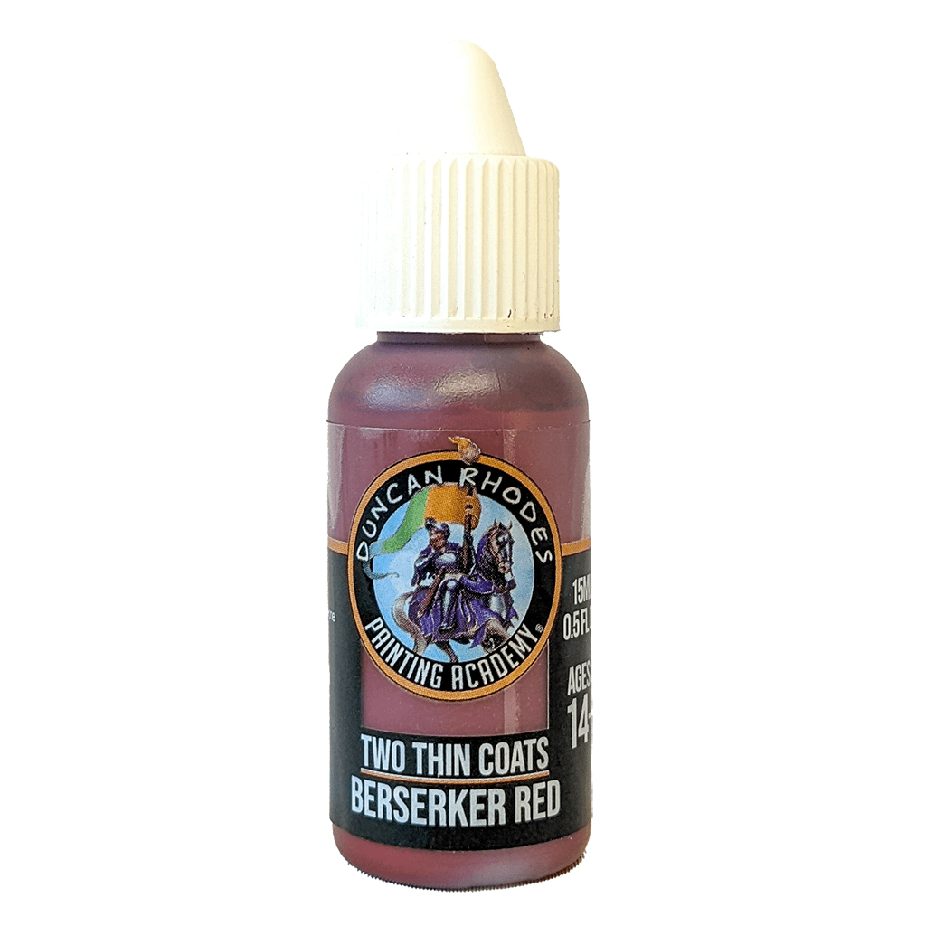 Two Thin Coats - Berserker Red (15ml) - The Feisty Goblin Gamehouse -