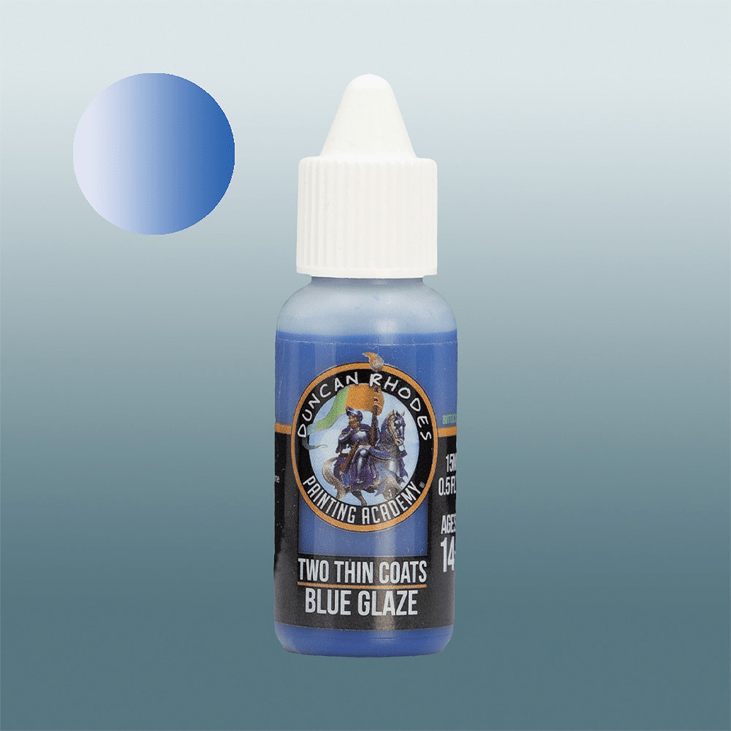 Two Thin Coats - Blue Glaze (15ml) - The Feisty Goblin Gamehouse -