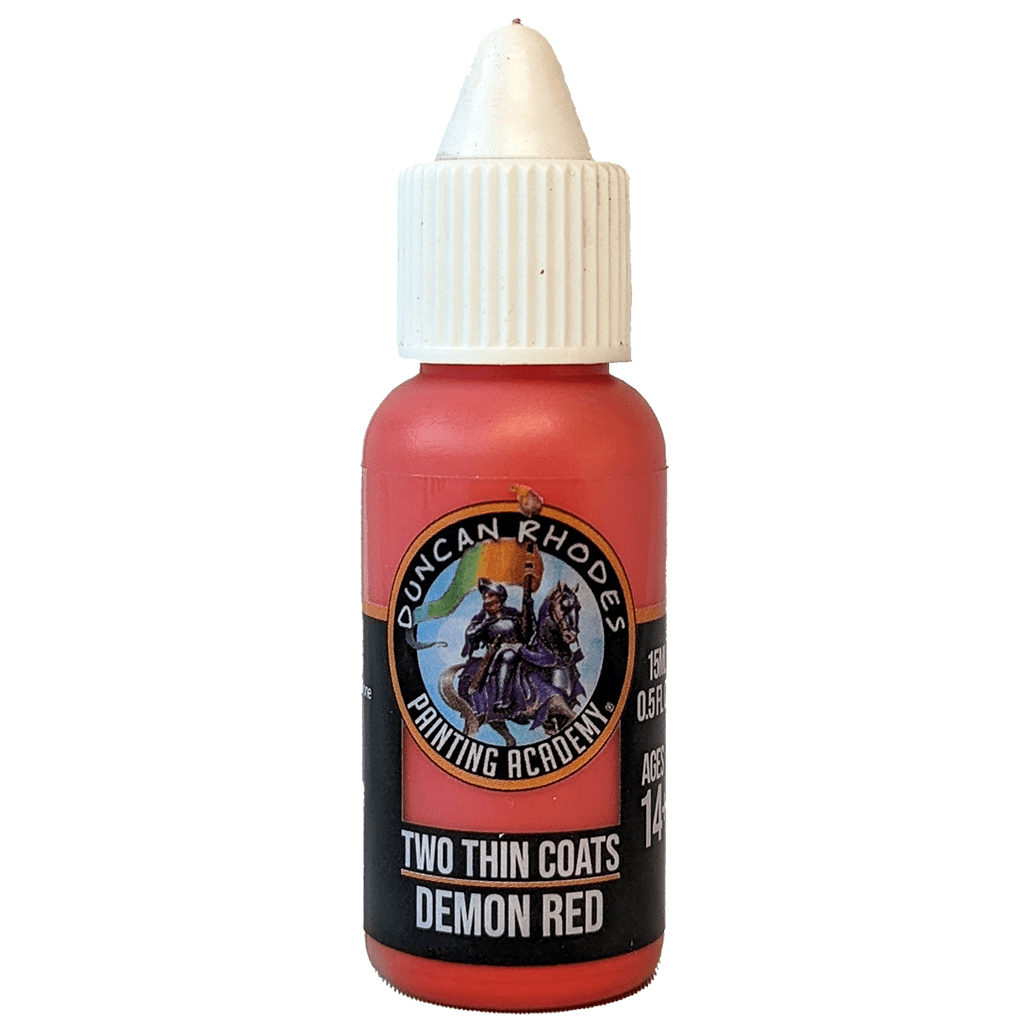 Two Thin Coats - Demon Red (15ml) - The Feisty Goblin Gamehouse -