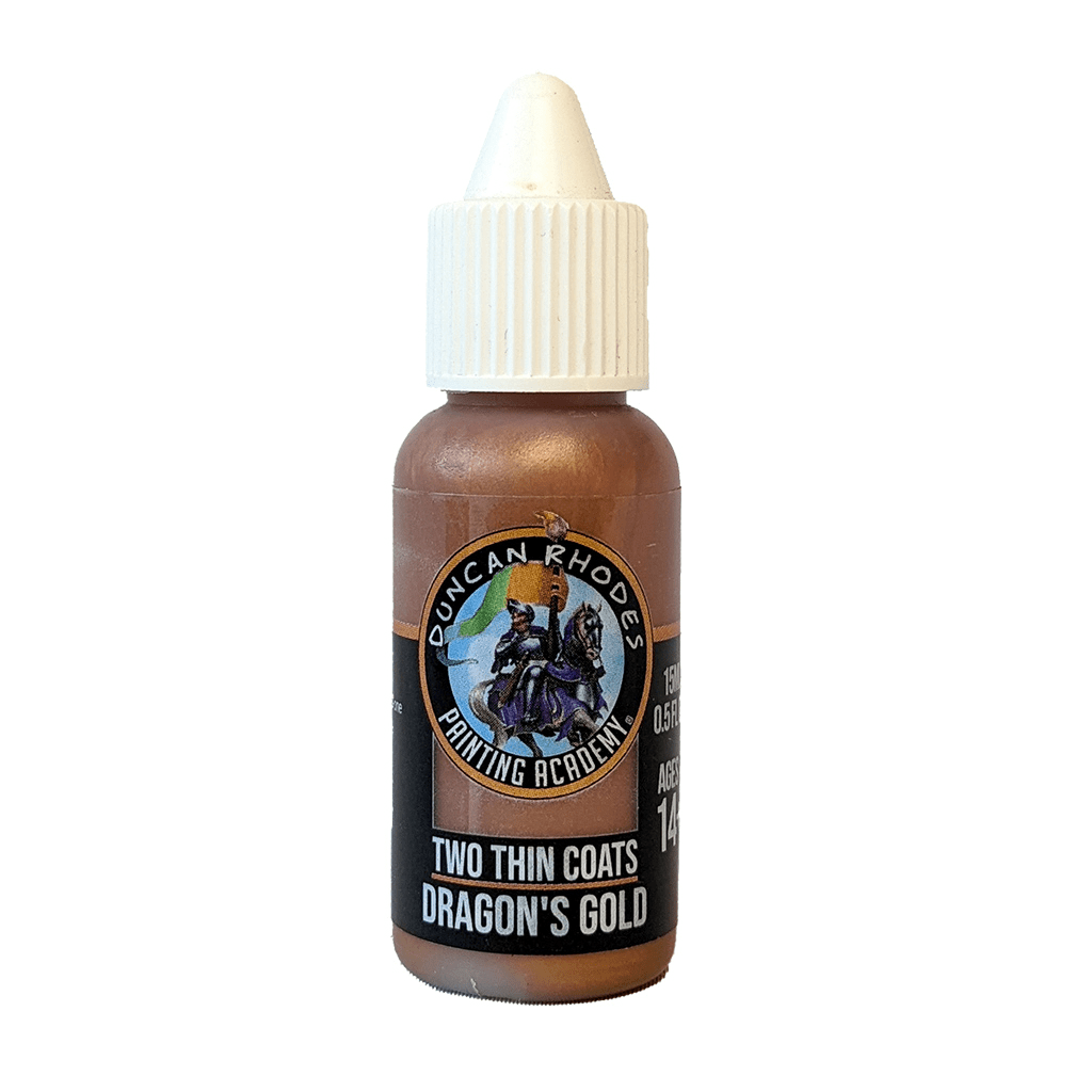 Two Thin Coats - Dragon's Gold (15ml) - The Feisty Goblin Gamehouse -