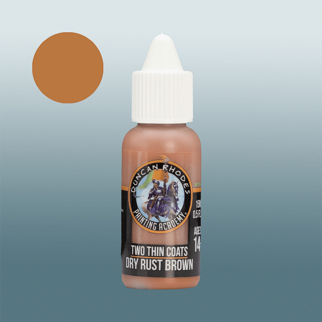 Two Thin Coats - Dry Rust Brown (15ml) - The Feisty Goblin Gamehouse -