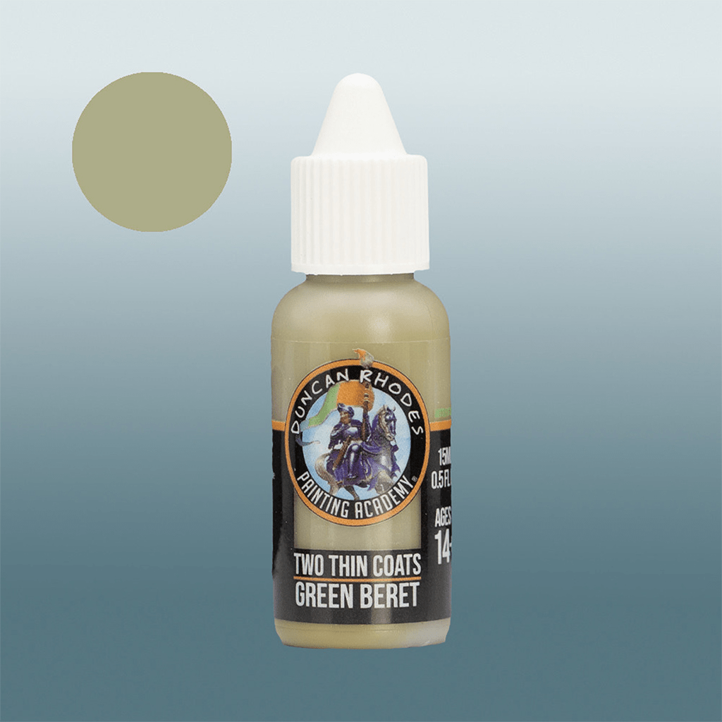 Two Thin Coats - Green Beret (15ml) - The Feisty Goblin Gamehouse -