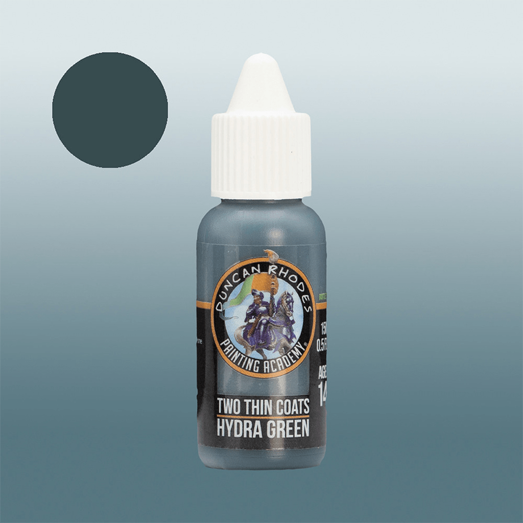 Two Thin Coats - Hydra Green (15ml) - The Feisty Goblin Gamehouse -