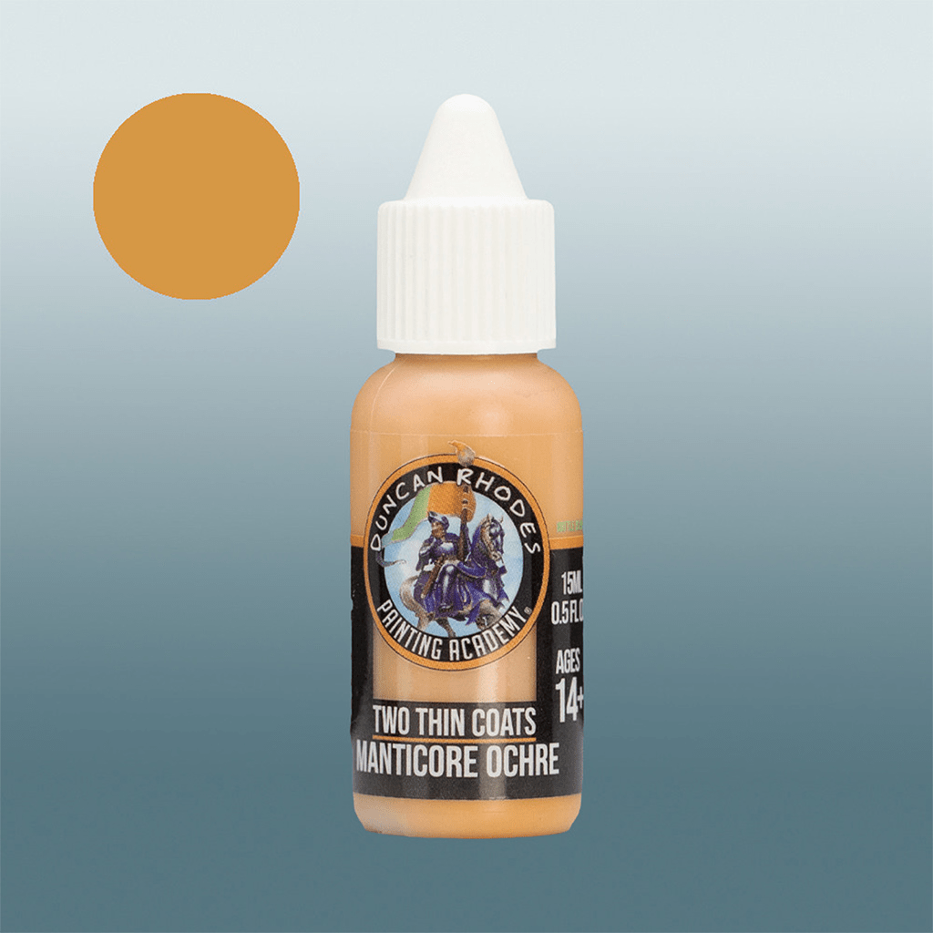 Two Thin Coats - Manticore Ochre (15ml) - The Feisty Goblin Gamehouse -