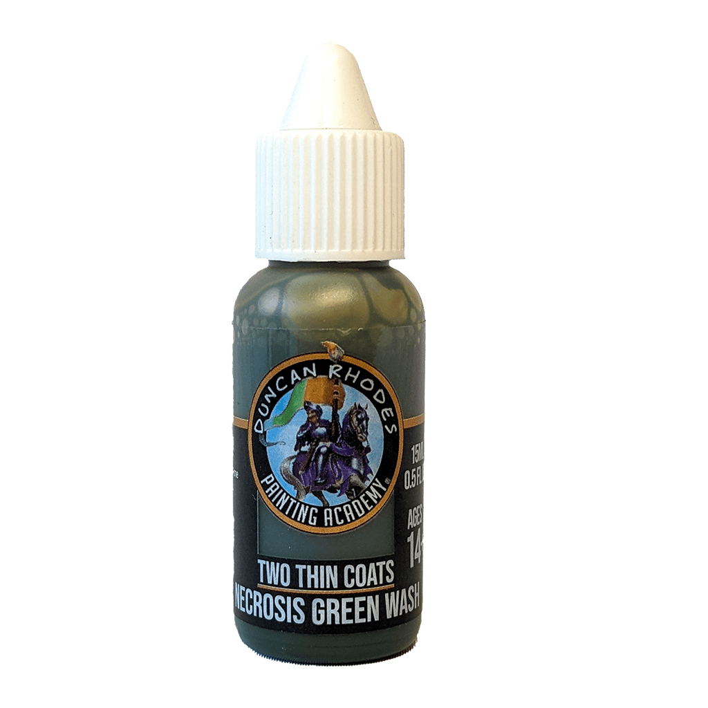 Two Thin Coats - Necrosis Green Wash (15ml) - The Feisty Goblin Gamehouse -