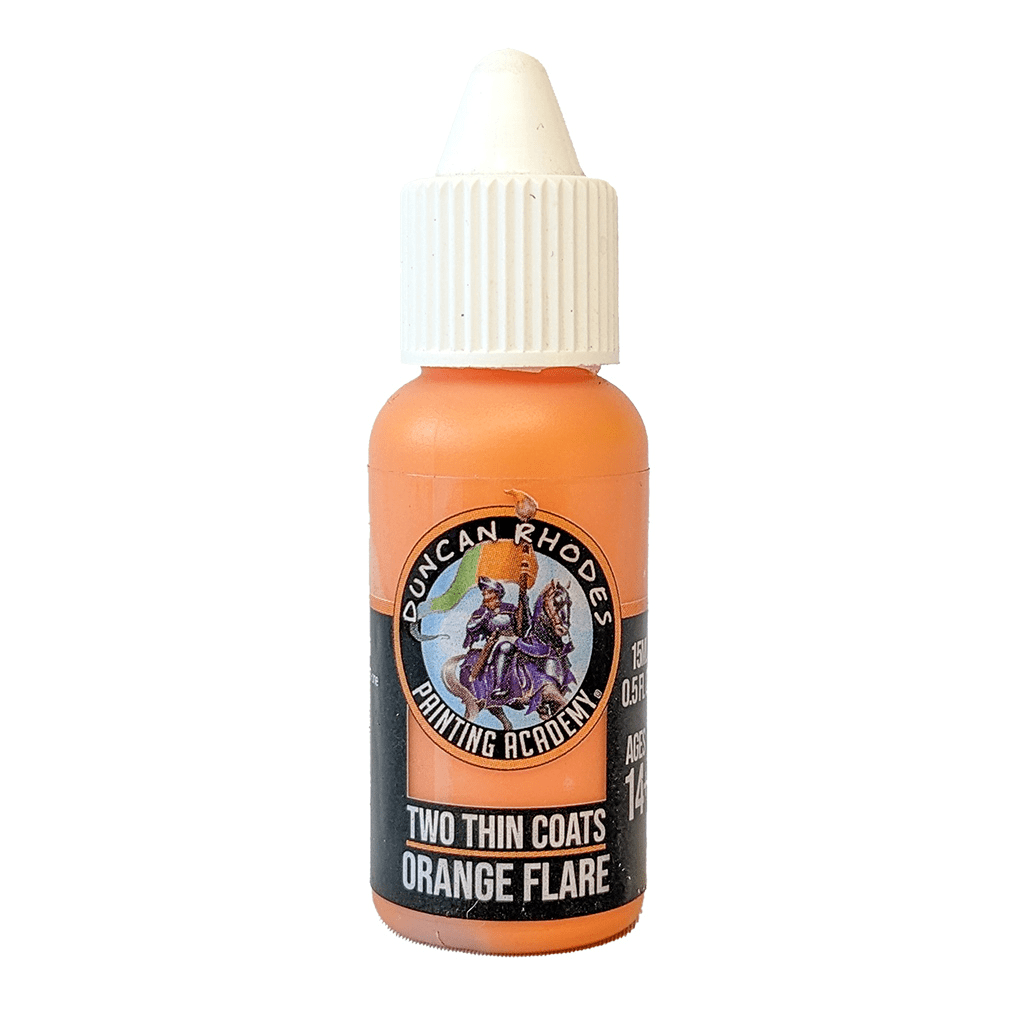 Two Thin Coats - Orange Flare (15ml) - The Feisty Goblin Gamehouse -