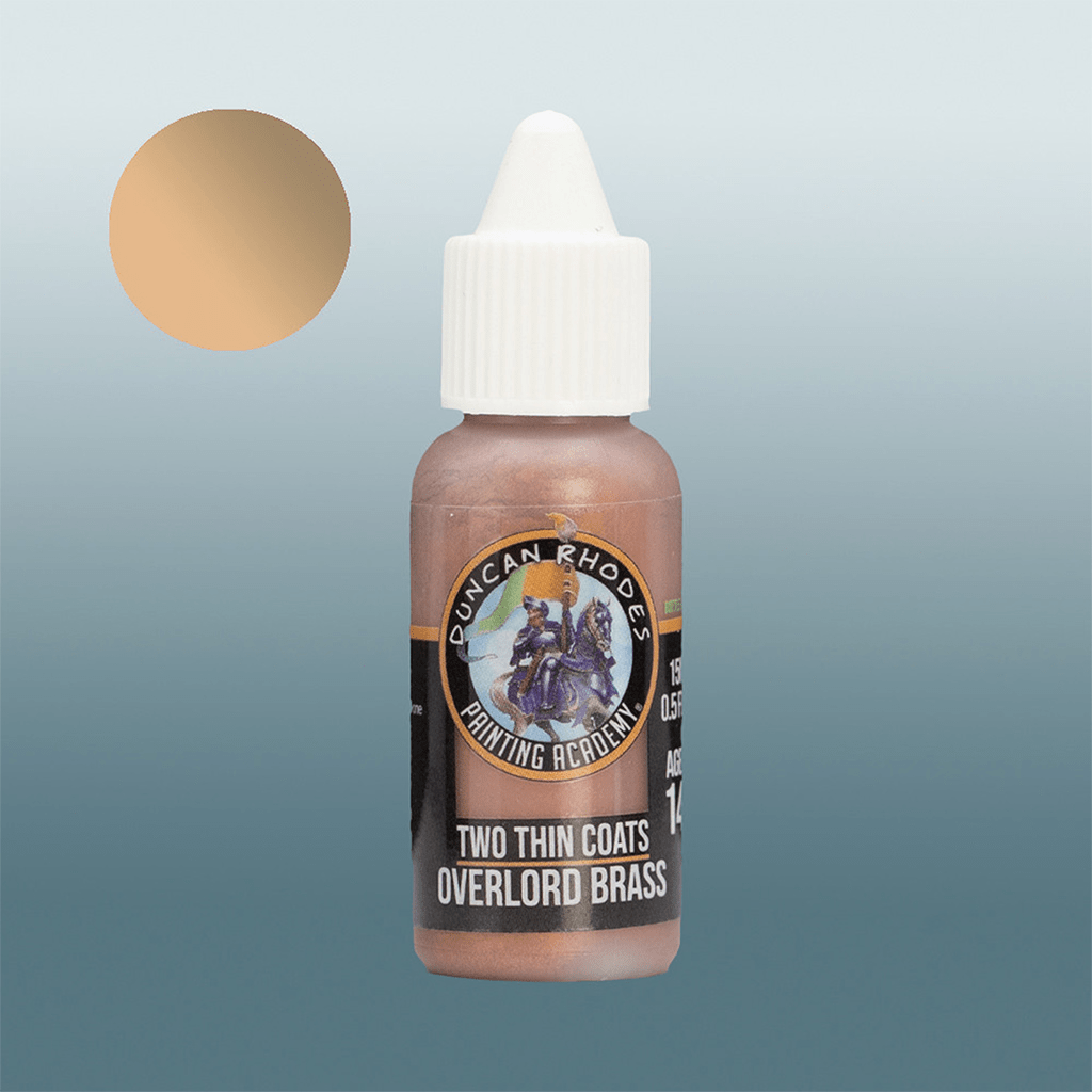 Two Thin Coats - Overlord Brass (15ml) - The Feisty Goblin Gamehouse -