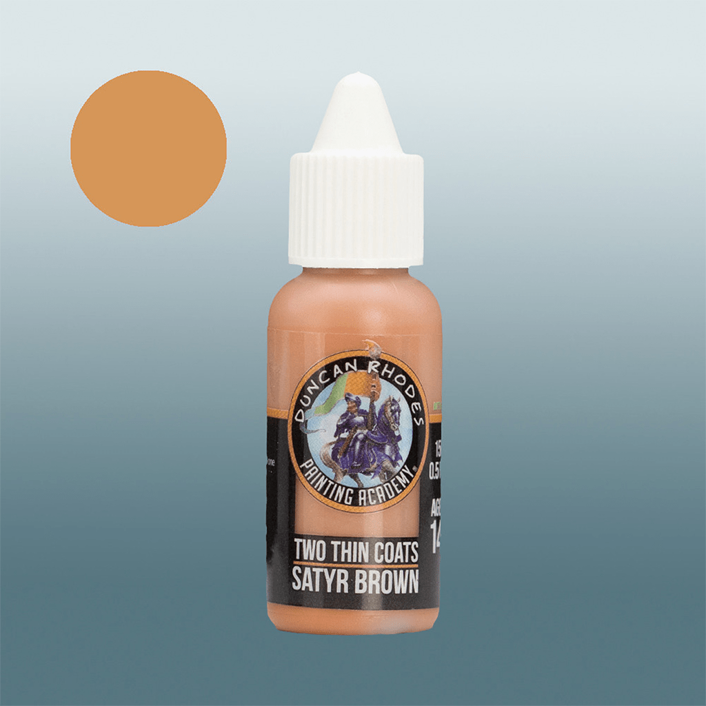 Two Thin Coats - Satyr Brown (15ml) - The Feisty Goblin Gamehouse -