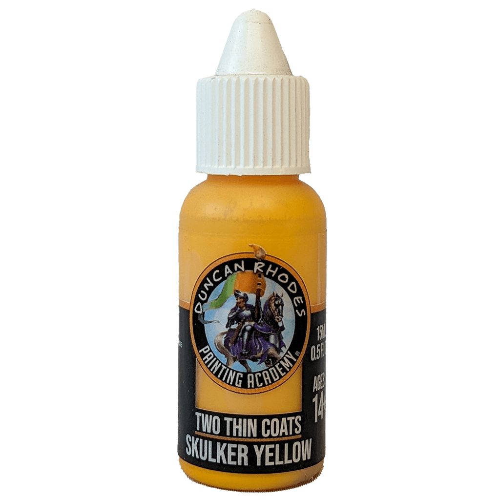 Two Thin Coats - Skulker Yellow (15ml) - The Feisty Goblin Gamehouse -