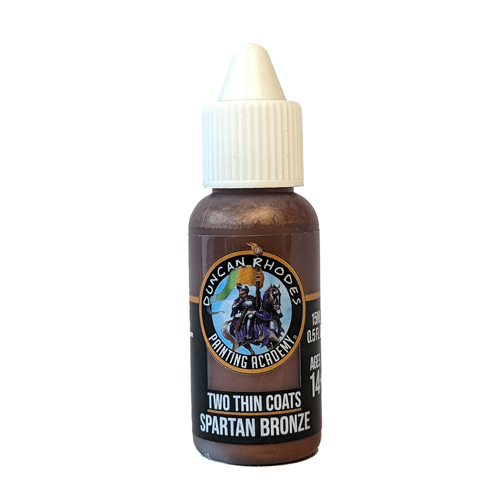 Two Thin Coats - Spartan Bronze (15ml) - The Feisty Goblin Gamehouse -