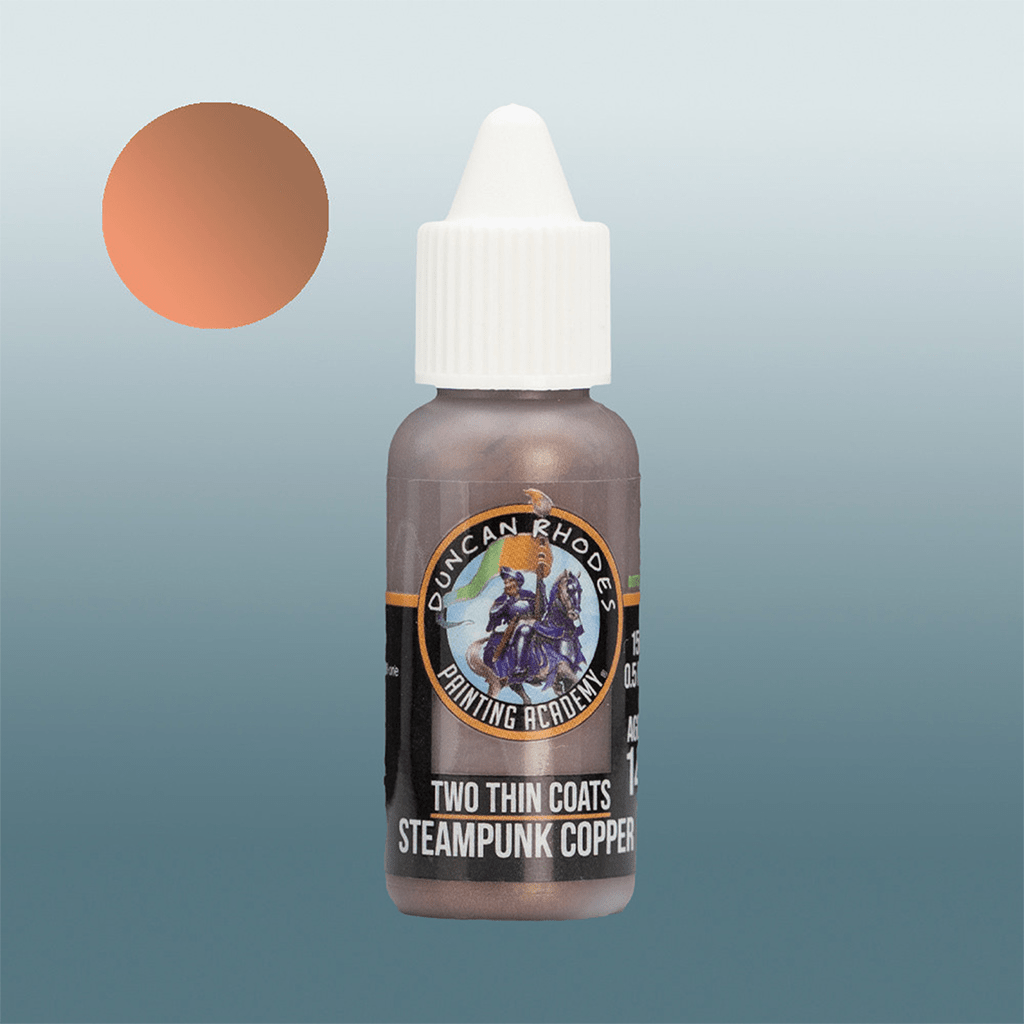 Two Thin Coats - Steampunk Copper (15ml) - The Feisty Goblin Gamehouse -
