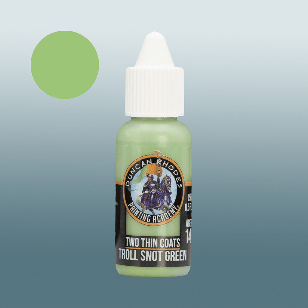 Two Thin Coats - Troll Snot Green (15ml) - The Feisty Goblin Gamehouse -