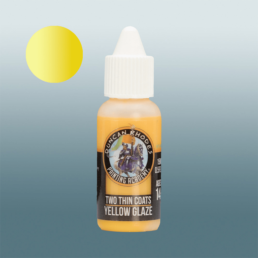Two Thin Coats - Yellow Glaze (15ml) - The Feisty Goblin Gamehouse -