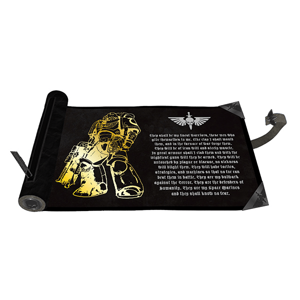 Ultra PRO - Dice Case for Warhammer 40,000: Dice Scroll Space Marines Adeptus Astartes - The Feisty Goblin Gamehouse -