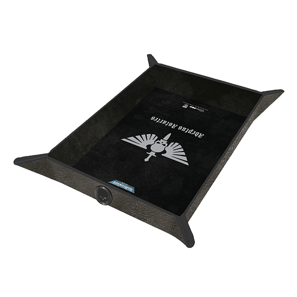 Ultra PRO - Foldable Dice Tray for Warhammer 40,000: Space Marines Adeptus Astartes - The Feisty Goblin Gamehouse -