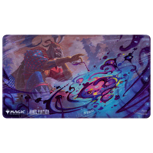 Ultra PRO - HOLOFOIL® Playmat for Magic: The Gathering®—FINAL FANTASY™ Poison the Waters - The Feisty Goblin Gamehouse -