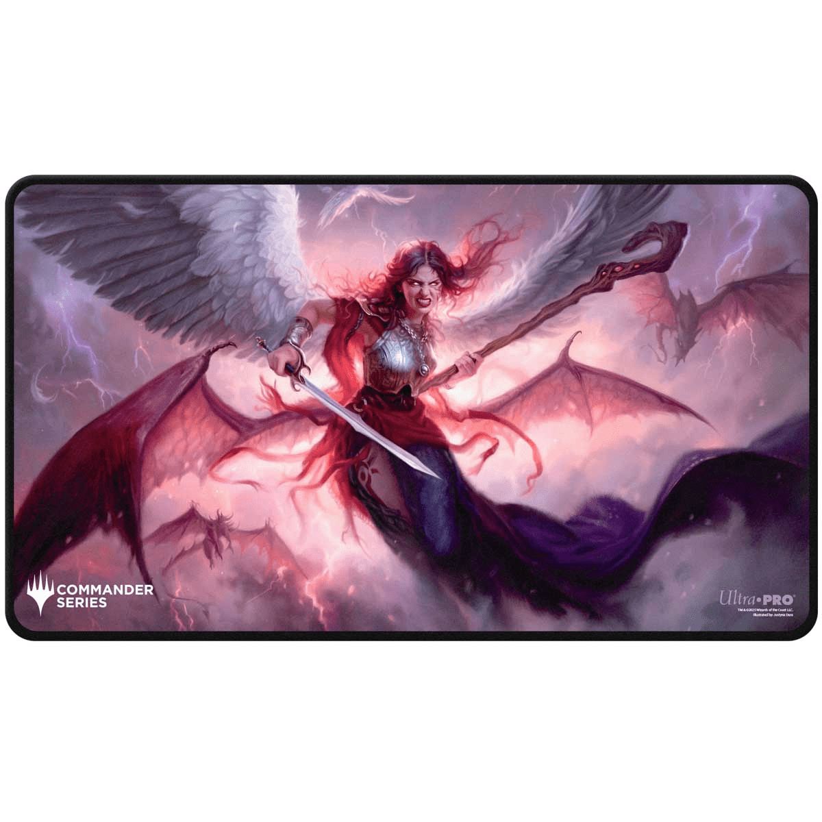 Ultra Pro Stitched Playmat Magic the Gathering Commander 5 Kaalia - The Feisty Goblin Gamehouse -
