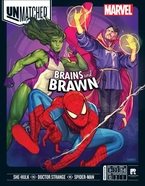 Unmatched: Marvel Brains and Brawn - The Feisty Goblin Gamehouse -