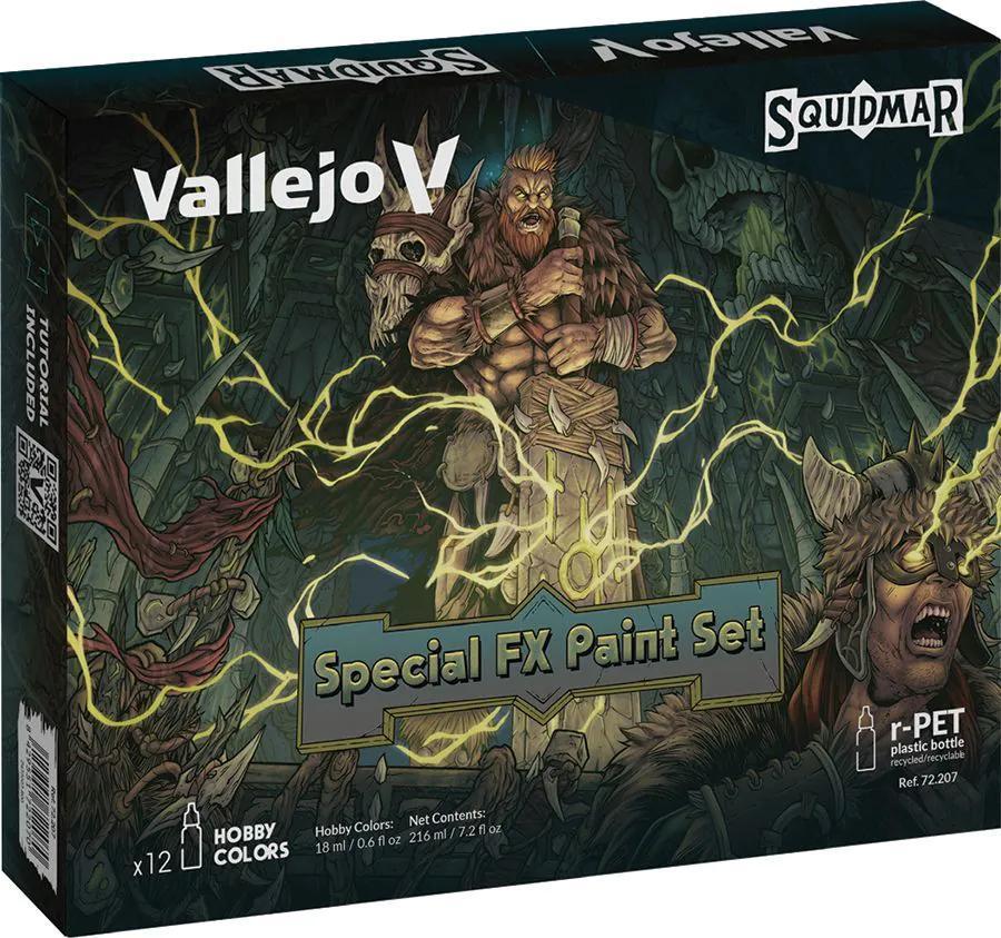 Vallejo - Game Color Set: Squidmar Miniatures- Fantasy Paint Set (12 Colors) - The Feisty Goblin Gamehouse -