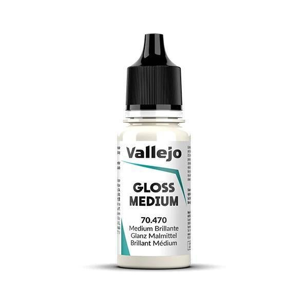 Vallejo - Medium: Gloss Medium (18 ml) - The Feisty Goblin Gamehouse -