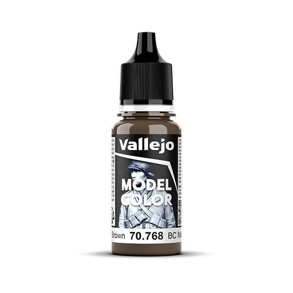 Vallejo - Model Color: Matte - BC Dark Brown (18 ml) - The Feisty Goblin Gamehouse -