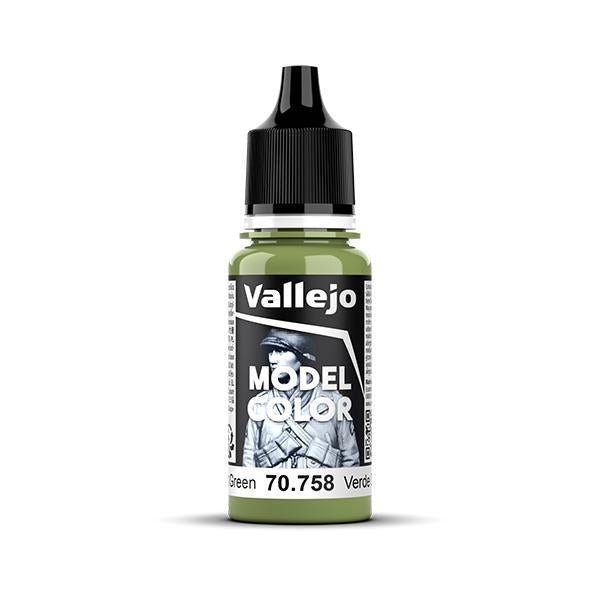 Vallejo - Model Color: Matte - Bright Green (18 ml) - The Feisty Goblin Gamehouse -