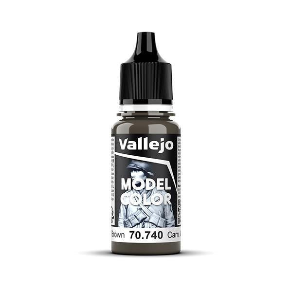 Vallejo - Model Color: Matte - Cam. Middle Brown (18 ml) - The Feisty Goblin Gamehouse -