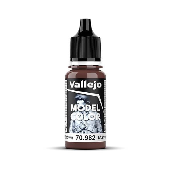Vallejo - Model Color: Matte - Cavalry Brown (18 ml) - The Feisty Goblin Gamehouse -