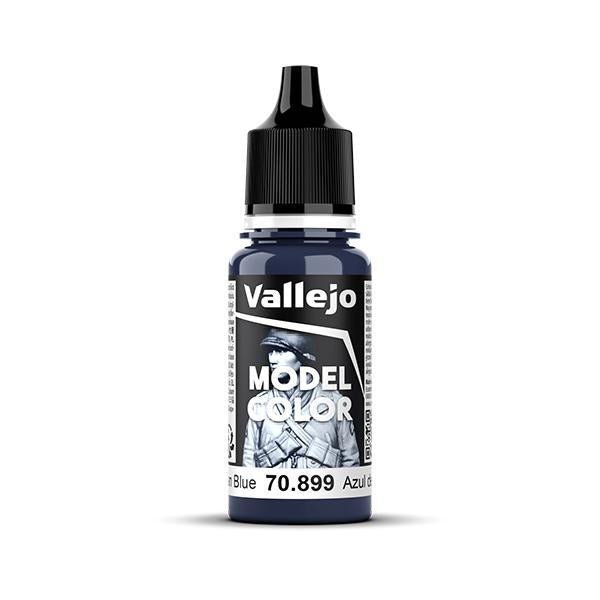 Vallejo - Model Color: Matte - Dark Prussian Blue (18 ml) - The Feisty Goblin Gamehouse -