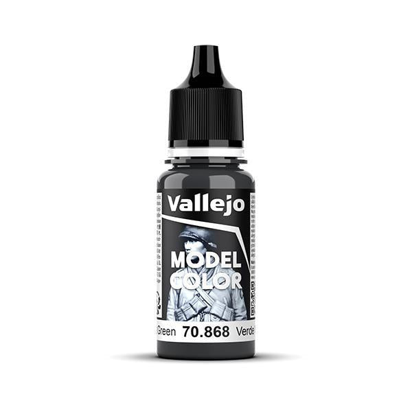 Vallejo - Model Color: Matte - Dark Seagreen (18 ml) - The Feisty Goblin Gamehouse -