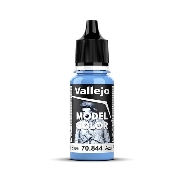 Vallejo - Model Color: Matte - Deep Sky Blue (18 ml) - The Feisty Goblin Gamehouse -