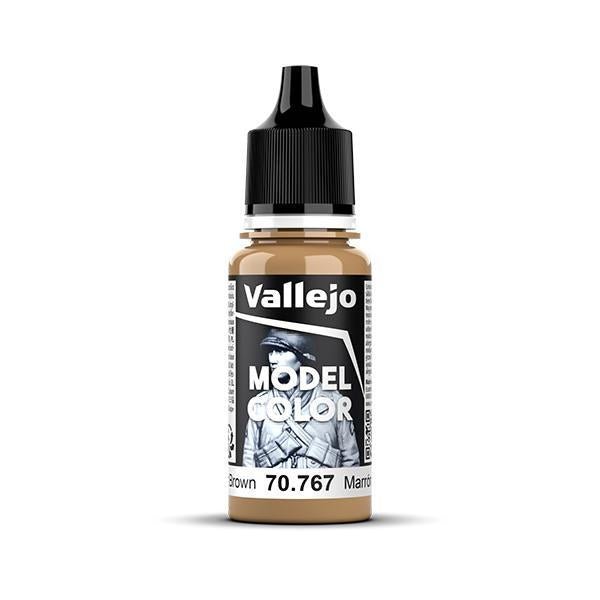 Vallejo - Model Color: Matte - Desert Brown (18 ml) - The Feisty Goblin Gamehouse -