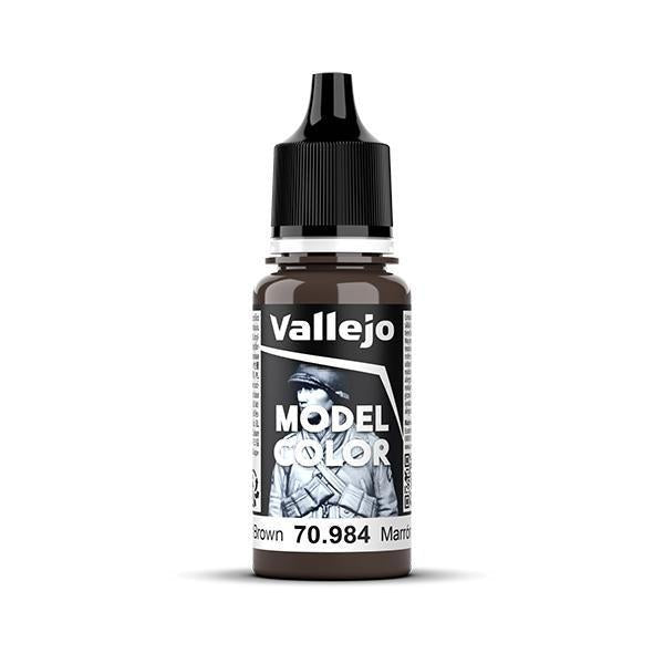 Vallejo - Model Color: Matte - Flat Brown (18 ml) - The Feisty Goblin Gamehouse -