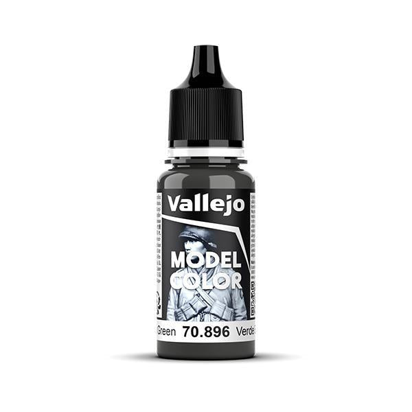 Vallejo - Model Color: Matte - German Camouflage Extra Dark Green (18 ml) - The Feisty Goblin Gamehouse -