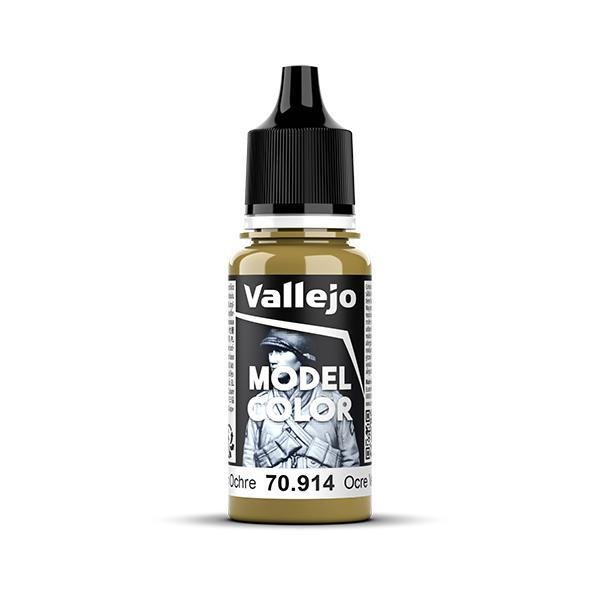 Vallejo - Model Color: Matte - Green Ochre (18 ml) - The Feisty Goblin Gamehouse -