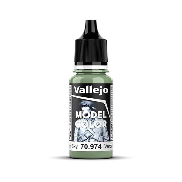 Vallejo - Model Color: Matte - Green Sky (18 ml) - The Feisty Goblin Gamehouse -