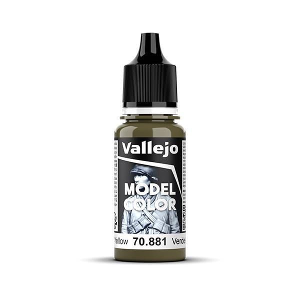 Vallejo - Model Color: Matte - Green Yellow (18 ml) - The Feisty Goblin Gamehouse -