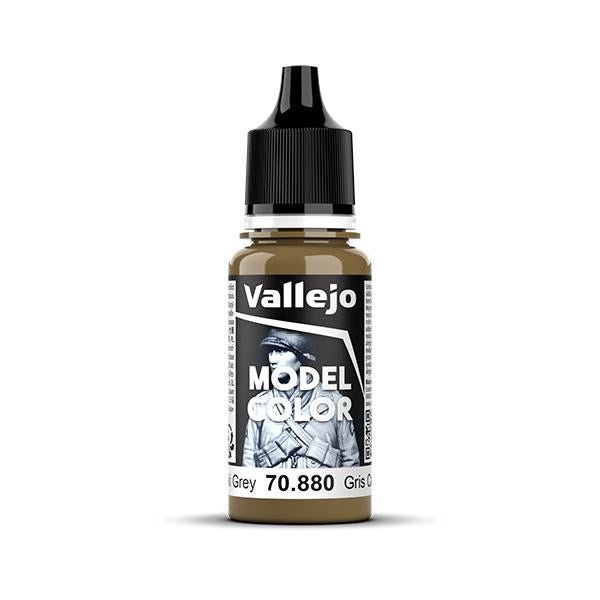 Vallejo - Model Color: Matte - Khaki Grey (18 ml) - The Feisty Goblin Gamehouse -