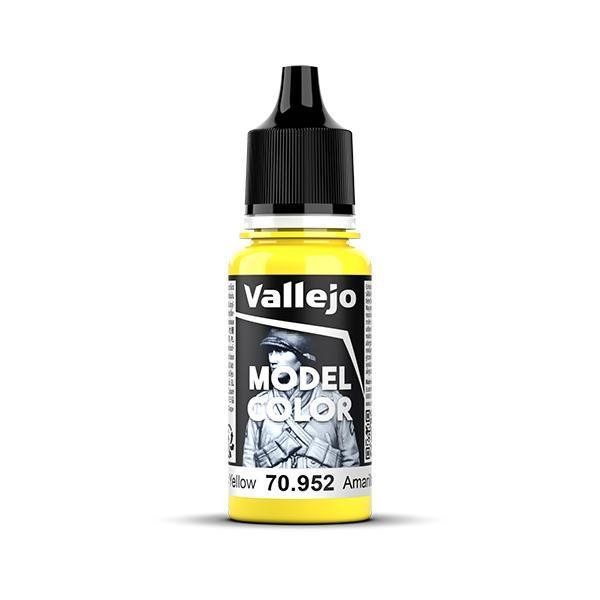 Vallejo - Model Color: Matte - Lemon Yellow (18 ml) - The Feisty Goblin Gamehouse -