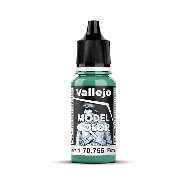 Vallejo - Model Color: Matte - Light Emerald (18 ml) - The Feisty Goblin Gamehouse -