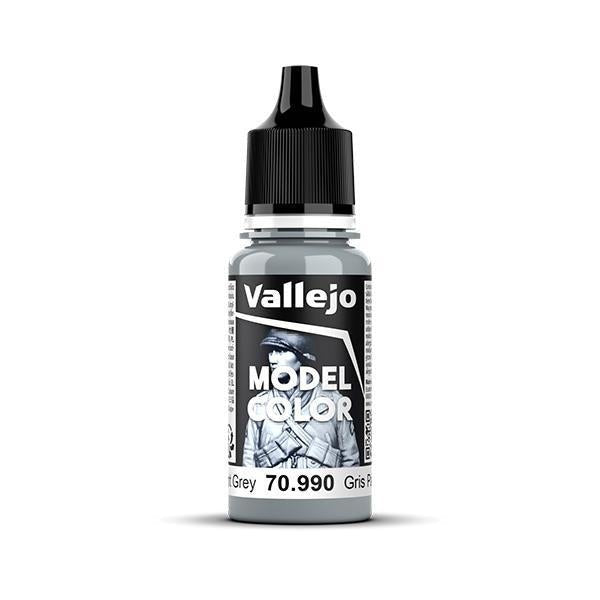 Vallejo - Model Color: Matte - Light Grey (18 ml) - The Feisty Goblin Gamehouse -
